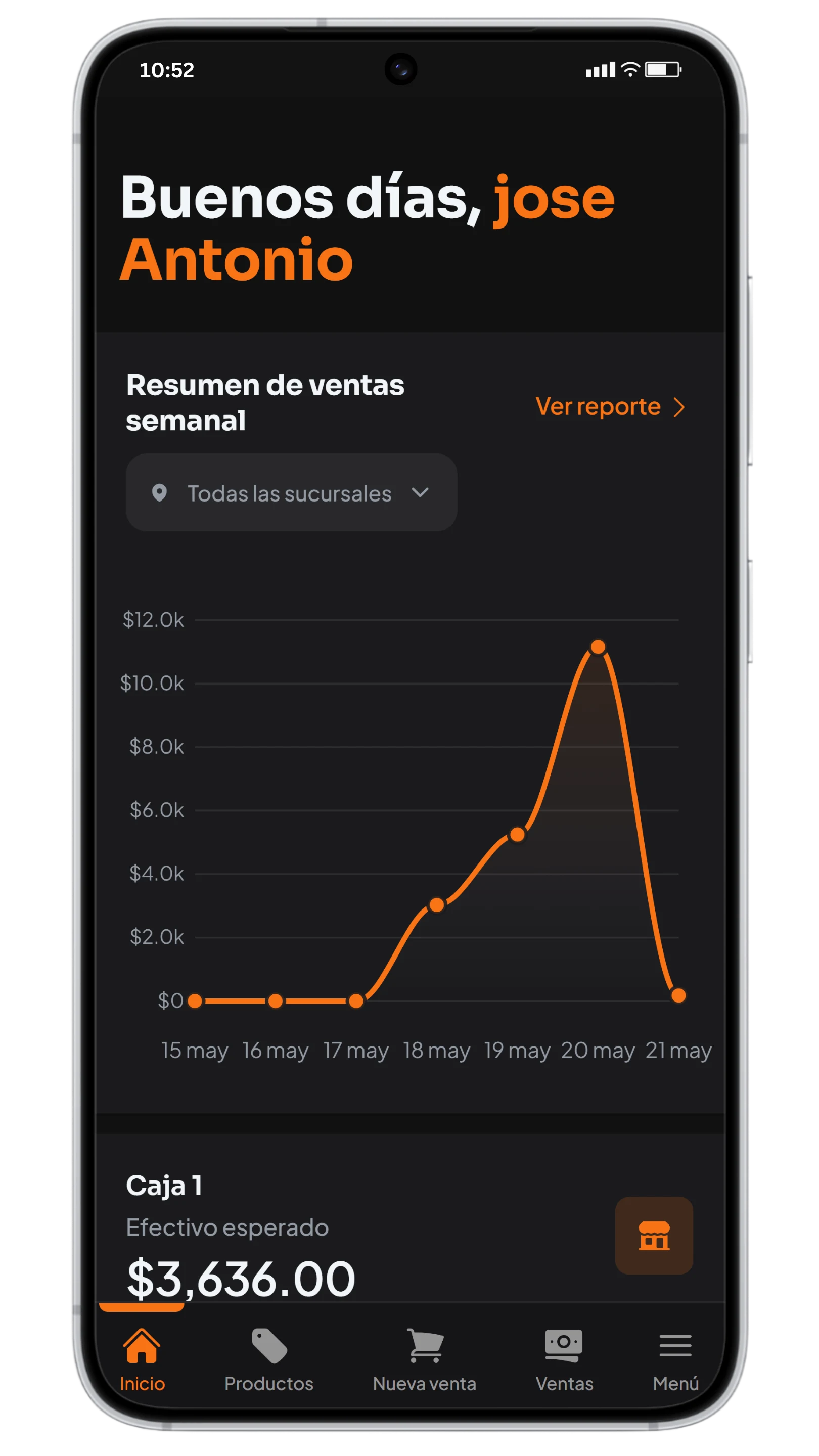 Dashboard dark